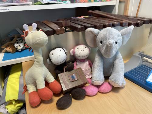 Monki, Minki, Suala og Yanay har reist til Sri Lanka for å besøke Sanjana og Palaiya